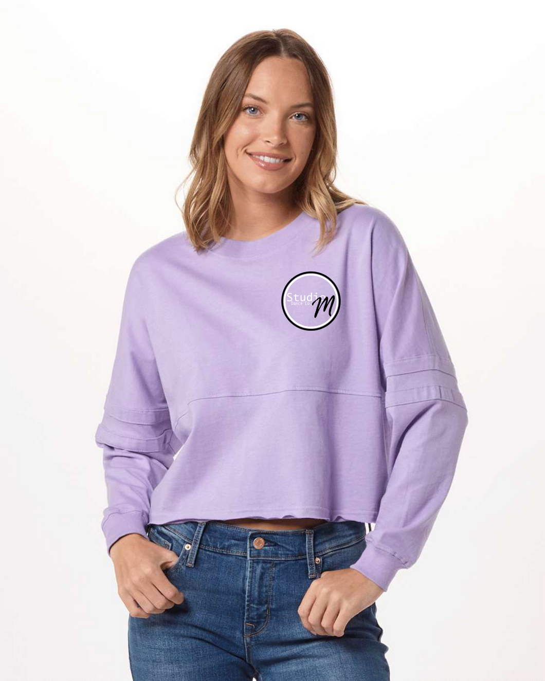 Studio M Long Sleeve Crop Jersey (Adult 4 Colors)