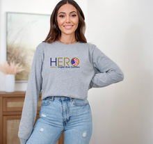 Load image into Gallery viewer, Long Sleeve Jersey Tee Color Print - Unisex
