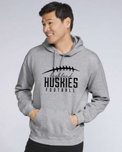 Load image into Gallery viewer, Highland Huskies Football hoodie (Youth and Adult 4 Colors)
