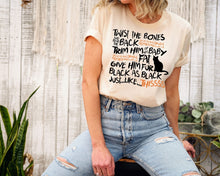 Load image into Gallery viewer, Twist the bones and bend the back- Spell tee
