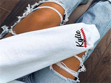Load image into Gallery viewer, Softball Fan Number Chest/ Name Sleeve Crew
