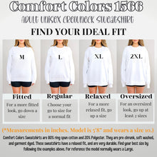Load image into Gallery viewer, Take it easy with Puff Font Sweatshirt
