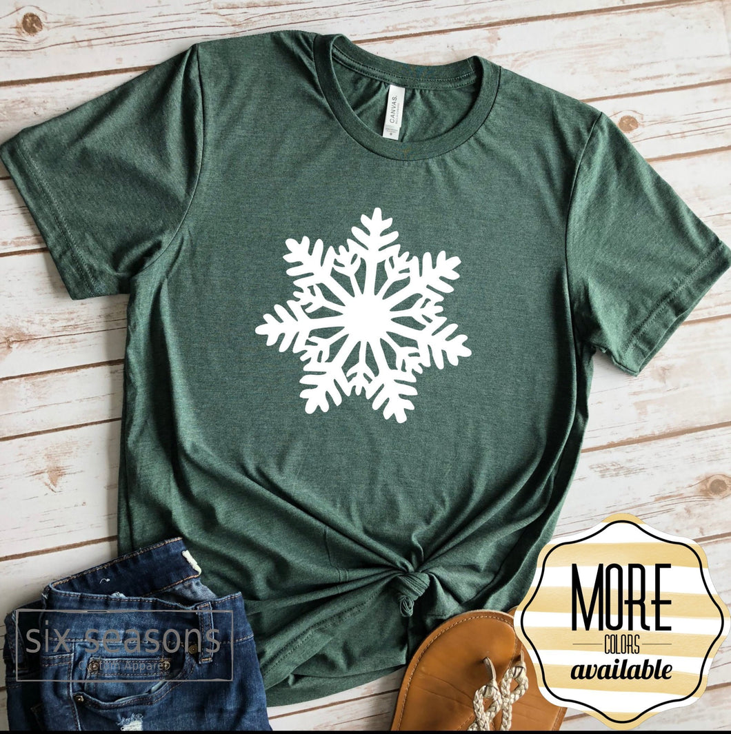 Snowflake Shirt, Christmas Shirts,Christmas Shirts For Women, Family Christmas, Christmas Tshirt, Graphic Tee