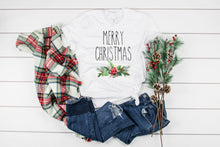 Load image into Gallery viewer, Merry Christmas Shirt, Christmas Shirts, Christmas Shirts For Women, Family Christmas Shirts, Christmas Tshirt, Rae Dunn Inspired,
