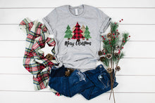 Load image into Gallery viewer, Merry Christmas Shirt, Christmas Shirts, Christmas Shirts For Women, Christmas Trees, Christmas Tshirt, Graphic Tees
