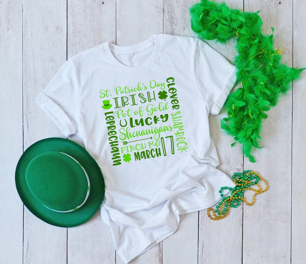 St Patricks Subway Print Tee