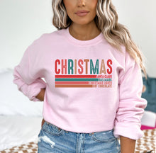 Load image into Gallery viewer, Christmas Favorite Things Crew Neck Sweatshirt

