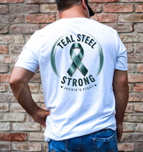 Load image into Gallery viewer, Teal Steel Strong - Jackies Fight
