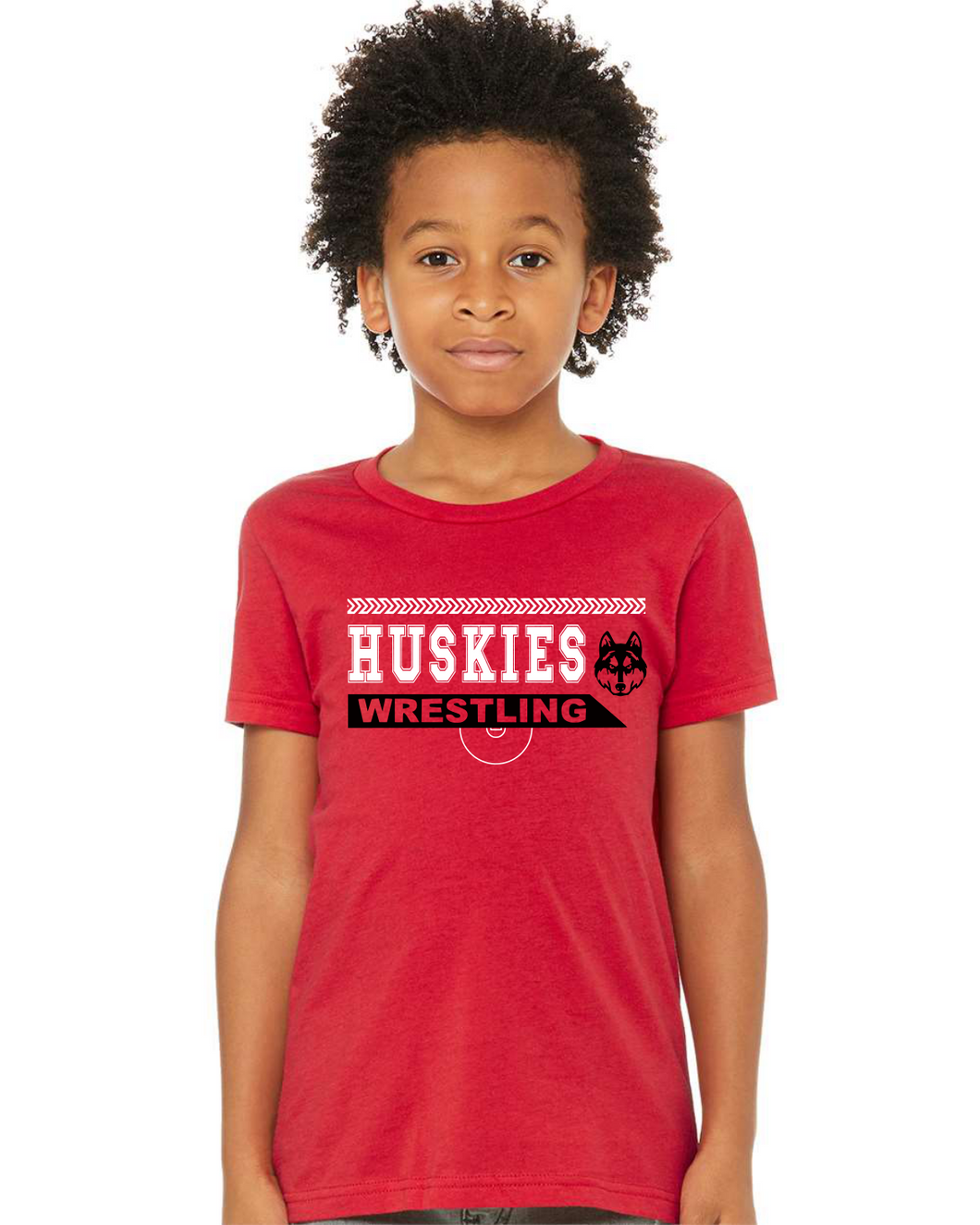Huskies Wrestling (Youth and Adult 2 Colors)